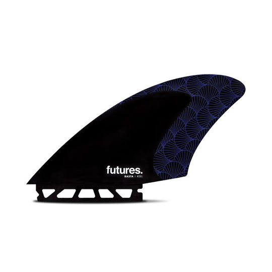 Twin Fin Futures Rasta Keel de Honeycomb