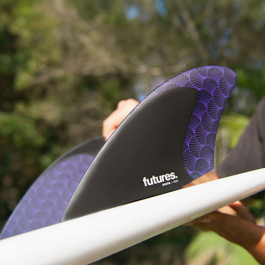 Twin Fin Futures Rasta Keel de Honeycomb