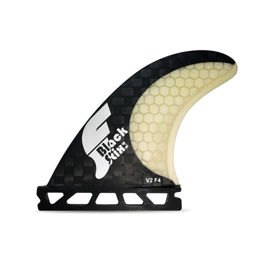 Thruster Fin Futures F4 Small de Carbono Blackstix