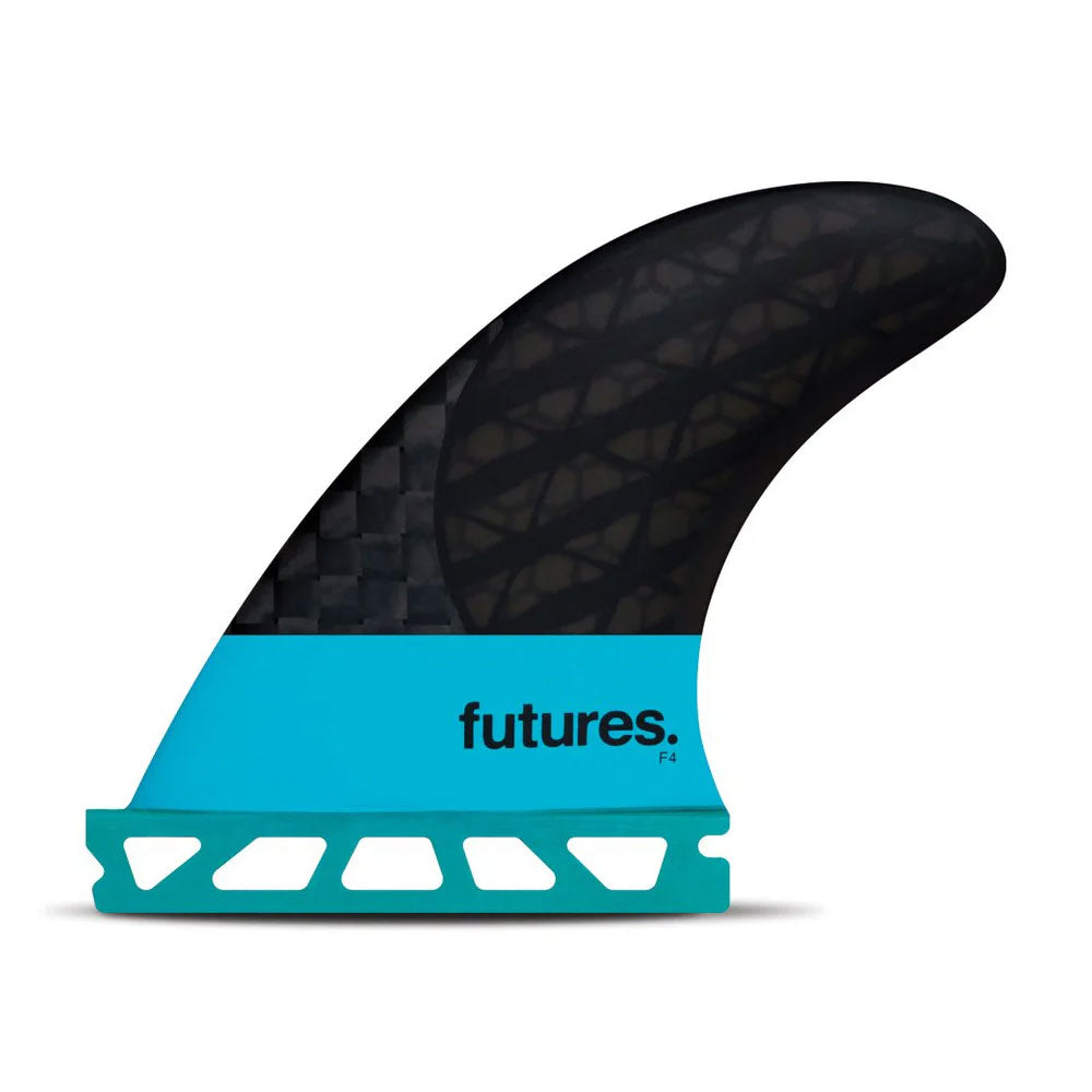 Thruster Fin Futures F4 Small de Carbono Blackstix