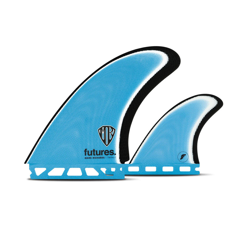 FUTURES FINS TWIN +1 FIBERGLASS MARK RICHARDS