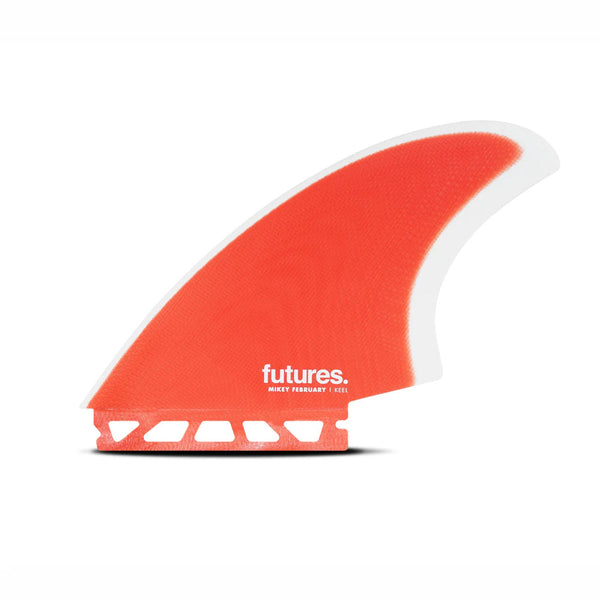FUTURES FINS TWIN FIBERGLASS MIKEY FEBRUARY KEEL