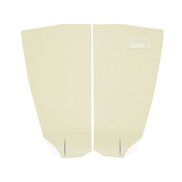 FUTURES FINS TRACTION PAD 2-PIECES WILDCAT CREAM