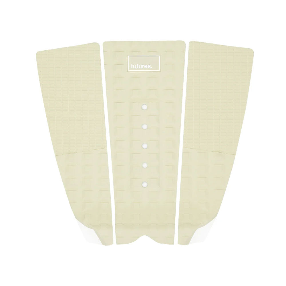 FUTURES FINS TRACTION PAD 3-PIECES VOODOO CREAM
